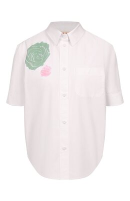 Marni: Хлопковая рубашка 