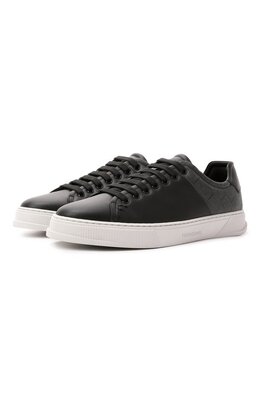 Ferragamo: Чёрные кеды 