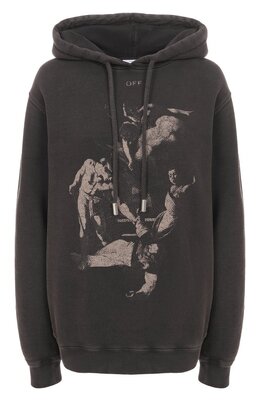 Off-White: Хлопковая толстовка 