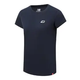 New Balance: Тёмная футболка 
