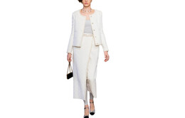 Chanel: Белая куртка 
