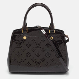 Louis Vuitton: Бордовая сумка 