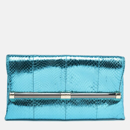 Diane Von Furstenberg: Голубой клатч 