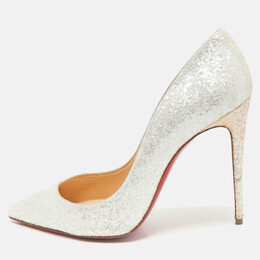 Christian Louboutin: Белые туфли  Pigalle