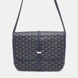 Goyard: Синяя сумка 