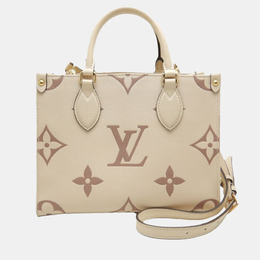 Louis Vuitton: Двухцветная сумка-шоппер 