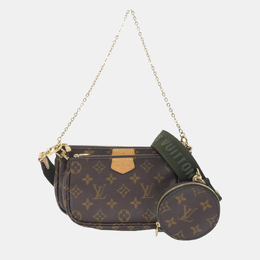 Louis Vuitton: Коричневая сумка  Pochette Accessoires