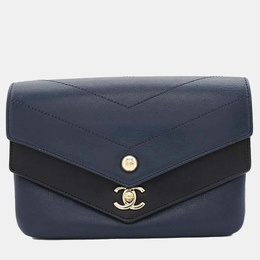 Chanel: Синяя сумка 