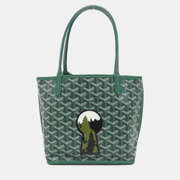 Goyard: Зелёная сумка 
