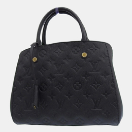 Louis Vuitton: Чёрная сумка  Montaigne