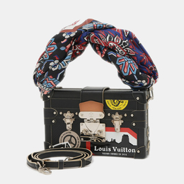 Louis Vuitton: Чёрная сумка  Épi