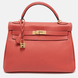 Hermes: Красная сумка  Kelly