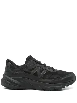 New Balance: Чёрные кроссовки 