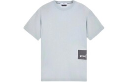 Stone Island: Синяя футболка 