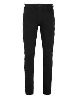 Philipp Plein: Джинсовые брюки  Gothic Plein