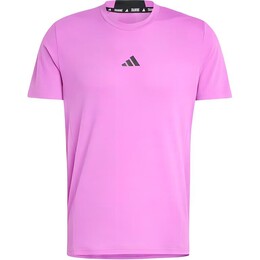 Adidas: Фиолетовая футболка 