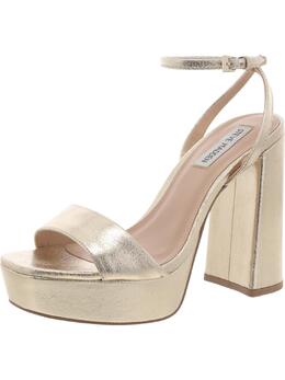 Steve Madden: Золотые босоножки 