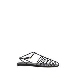 Proenza Schouler: Чёрные сандалии 