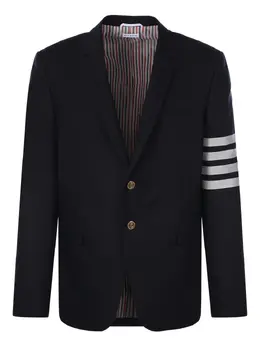 Thom Browne: Пиджаки  4-Bar из шерсти