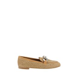 Casadei: Бежевые лоферы 