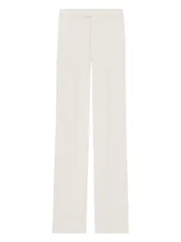 Saint Laurent: Атласные брюки 