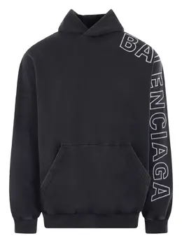 Balenciaga: Хлопковая толстовка 