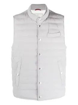 Brunello Cucinelli: Стёганый жилет 