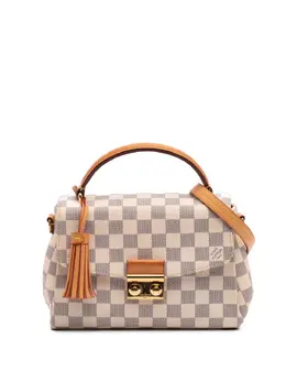 Louis Vuitton Pre-Owned: Белая сумка 