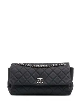 CHANEL Pre-Owned: Чёрная сумка через плечо 