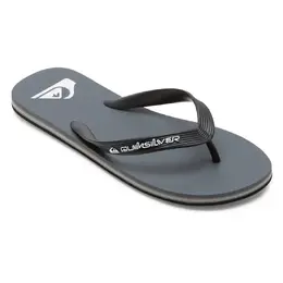 Quiksilver: Серые шлёпанцы 