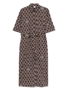 Max Mara: Коричневая рубашка 