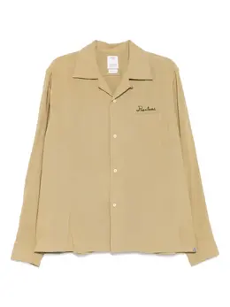 visvim: Бежевая рубашка 