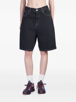 Carhartt WIP: Чёрные шорты  Brandon