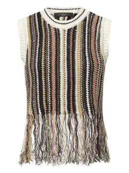 Weekend Max Mara: Топ бахромой 