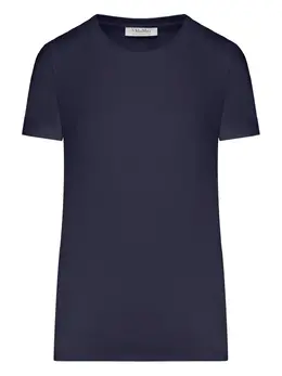 'S Max Mara: Голубая футболка 