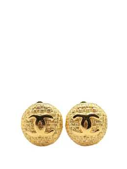 CHANEL Pre-Owned: Серьги 