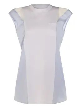 sacai: Хлопковое платье 