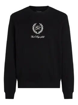 Karl Lagerfeld: Чёрный свитшот 