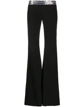 Balmain: Брюки с блёстками 