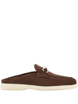 Ferragamo: Коричневые туфли  Gancini