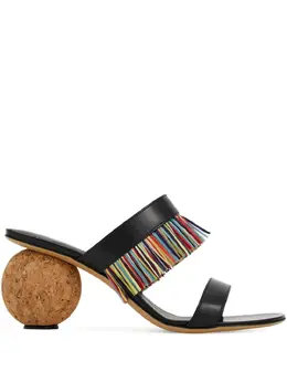 Ferragamo: Чёрные сандалии 