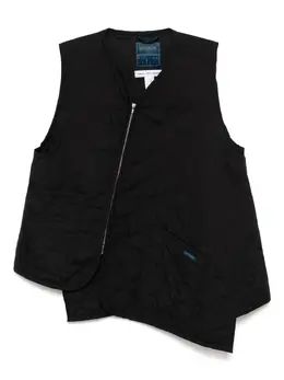 Comme Des Garçons Shirt: Чёрный жилет 