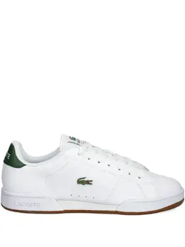 Lacoste: Белые кроссовки 