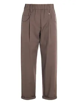Brunello Cucinelli: Коричневые брюки 