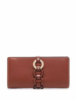 Chloé: Коричневый кошелёк 