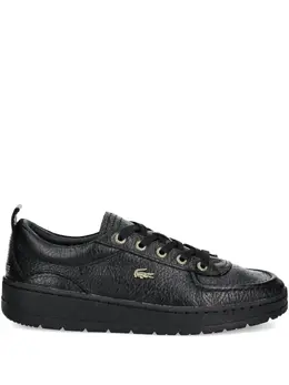 Lacoste: Чёрные кроссовки 
