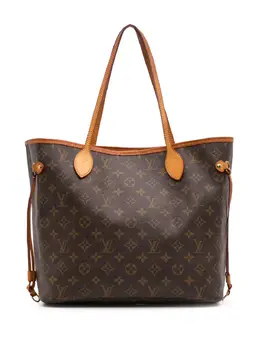 Louis Vuitton Pre-Owned: Коричневая сумка-шоппер 