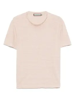 Canali: Льняная футболка 