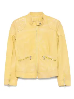 Dolce & Gabbana Pre-Owned: Кожаная куртка 