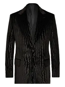 TOM FORD: Бархатный жакет 